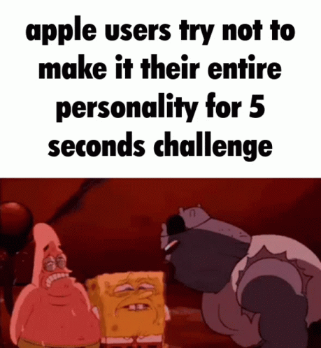 Apple Users Personality Apple GIF - Apple Users Personality Apple Users GIFs