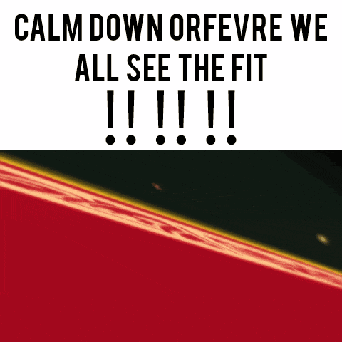 a poster that says calm down or fevre we all see the fit !!!