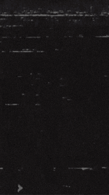 a black background with a white triangle in the middle