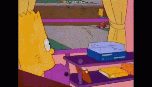 Lester Looking GIF - Lester Looking Bart GIFs