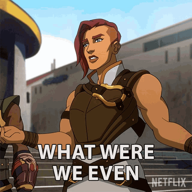 What Were We Even Fighting For Teela GIF - What Were We Even Fighting For Teela Masters Of The Universe Revelation GIFs