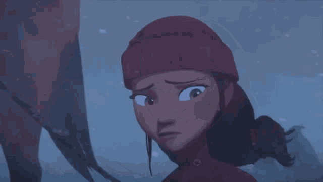 a picture of a girl with the words " i don t know what to do " below her