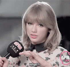 Taylor Swift What GIF - Taylor Swift What Huh GIFs