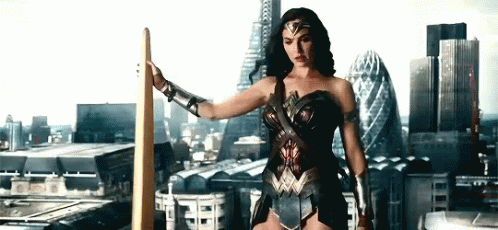 Wonder Woman Pose GIF - Wonder Woman Pose Stare GIFs