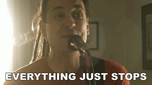 Everything Just Stops Roger Lima GIF - Everything Just Stops Roger Lima Less Than Jake GIFs