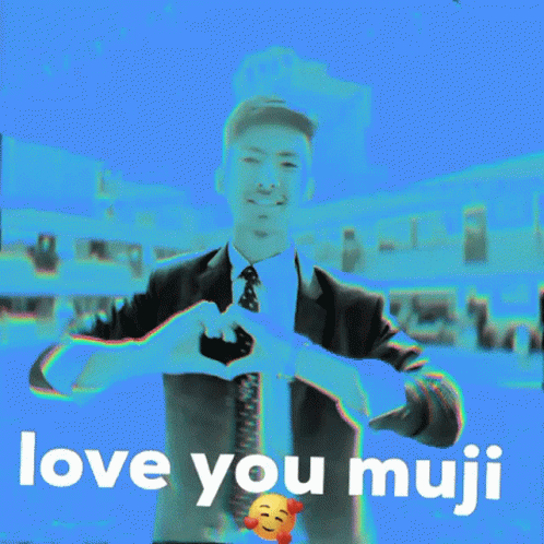 Love You Muji GIF - Love You Muji Khate GIFs