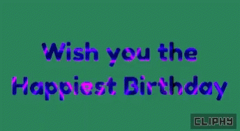 Cliphy Birthday GIF - Cliphy Birthday Blessings GIFs