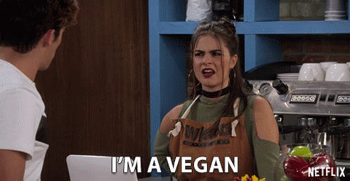 Im A Vegan Tiffani Thiessen GIF - Im A Vegan Tiffani Thiessen Lori Mendoza GIFs