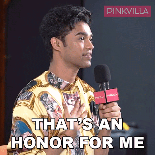 That'S An Honor For Me Babil Khan GIF - That'S An Honor For Me Babil Khan Pinkvilla GIFs