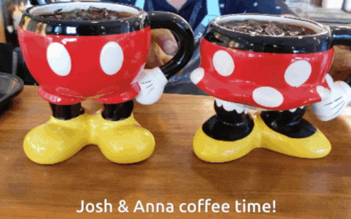 Josh Anna Anna Josh GIF - Josh Anna Anna Josh Coffee GIFs