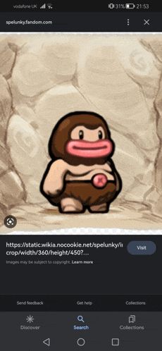 a phone screen shows a picture of a gorilla with a red nose