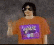 Michael Jackson Waving GIF - Michael Jackson Waving Hi GIFs