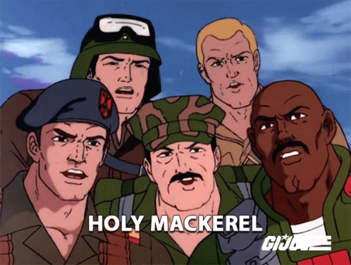 Holy Mackerel Leatherneck GIF - Holy Mackerel Leatherneck General Hawk GIFs