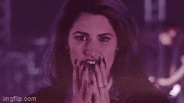 Courtney Laplante Eyes Rolling Back GIF