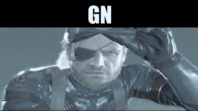a man with a beard is holding a gun and the word gn is on the bottom