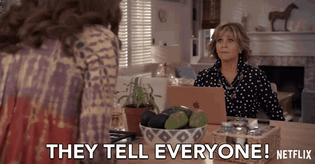 They Tell Everyone Jane Fonda GIF