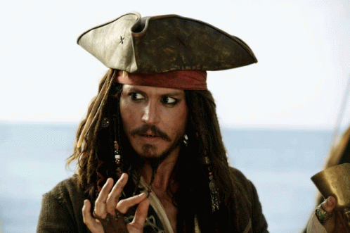Jack Sparrow Pirates Of The Caribbean GIF - Jack Sparrow Pirates Of The Caribbean Johnny Depp GIFs