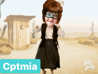 a cartoon of a woman with the name optima on the bottom left