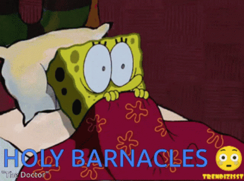 Holy Barnacles Scared GIF - Holy Barnacles Scared Spongebob GIFs