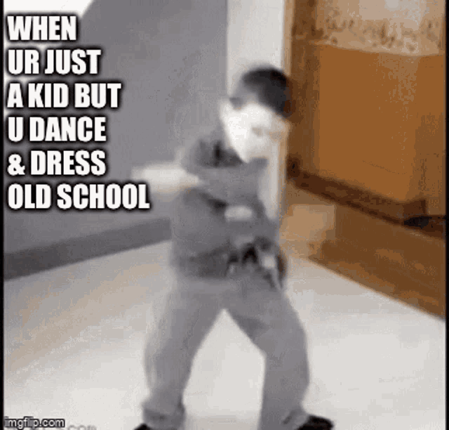 Kid Old School GIF - Kid Old School Fashion GIFs