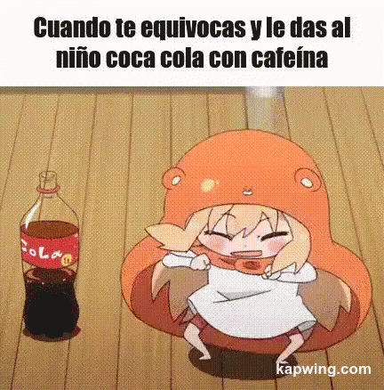 Cuando No Le Das Coca Cola Sin Cafeína GIF - Cafeina Energia Refresco GIFs
