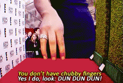 You Don'T Have Chubby Fingers - Chubby GIF - Chubby You Dont Have Chubby Fingers Fingers GIFs