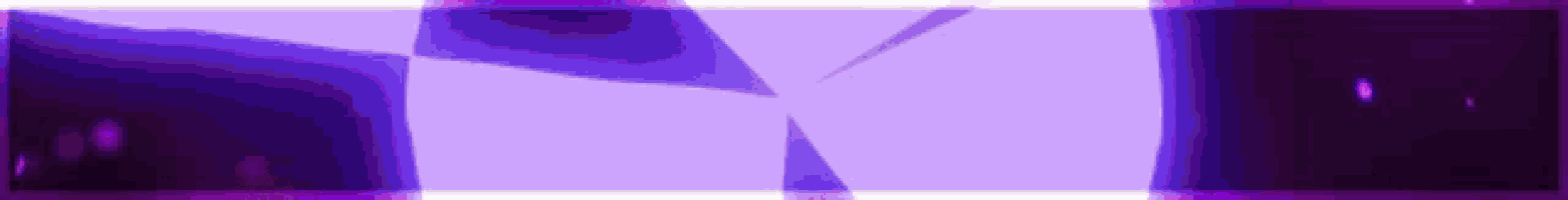 a purple background with a white border and a purple triangle in the middle