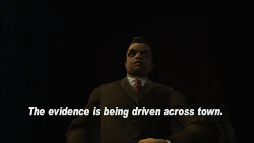 Gtagif Gta One Liners GIF - Gtagif Gta One Liners The Evidence Is Being Driven Across Town GIFs
