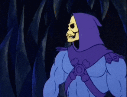 skeletor is a cartoon character from the masters of the universe .