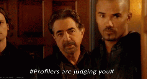 Criminal Minds Profilers Are Juding You GIF - Criminal Minds Profilers Are Juding You GIFs