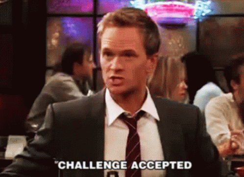 Challenge Accepted Okay GIF - Challenge Accepted Okay You Got It GIFs