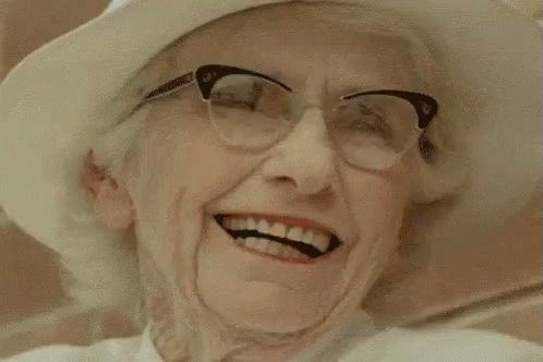 Grandma Laughs Old Lady GIF - Oldlady GIFs