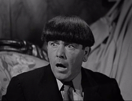 Three Stooges Moe Larry Curly GIF