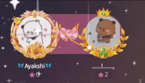 a picture of ayakshi and a picture of a bear with a crown on it