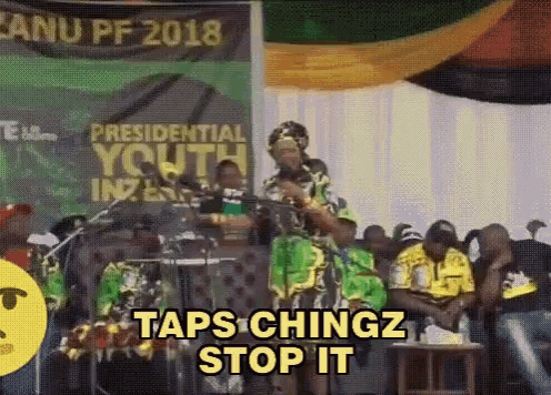 Grace Mugabe Taps GIF - Grace Mugabe Taps Chingz GIFs