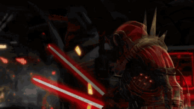 a video game scene shows a robot with the number 10 on his chest