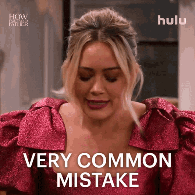 Very Common Mistake Sophie GIF - Very Common Mistake Sophie How I Met Your Father GIFs