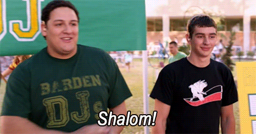 Attending Every Meeting Possible During Orientation Week. GIF - Shalom Wow Amazed GIFs