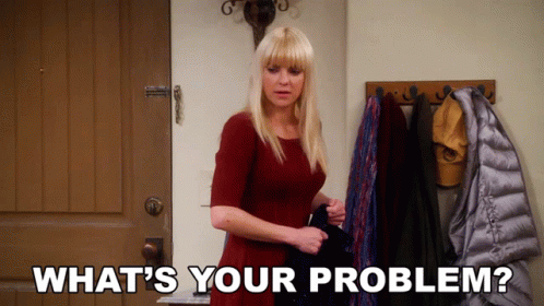 Whats Your Problem Christy Plunkett GIF - Whats Your Problem Christy Plunkett Anna Faris GIFs
