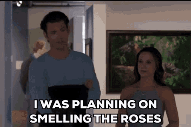 Roses Smell GIF - Roses Smell Kevinmcgarry GIFs