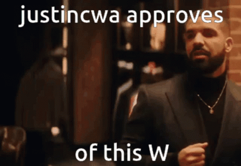 Justincwa Approves GIF - Justincwa Approves Of This W GIFs
