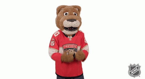 Florida Panthers Stanley C Panther GIF - Florida Panthers Stanley C Panther Mascot GIFs