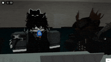 a screenshot of a video game with the word hide at the top