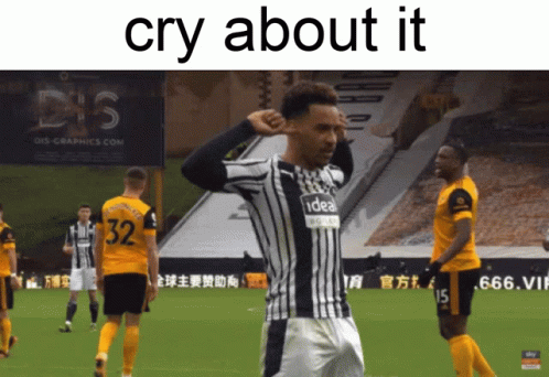 Cry About It Cryaboutitmeme GIF - Cry About It Cryaboutitmeme Football GIFs