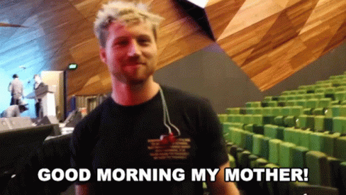 Good Morning My Mother Mom GIF - Good Morning My Mother Mom Hello GIFs