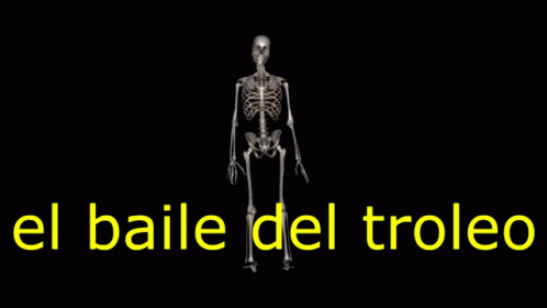 Baile Troleo GIF - Baile Troleo Esqueleto GIFs