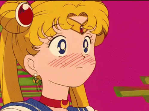 Sailormoon Blushing GIF - Sailormoon Blushing Shy GIFs