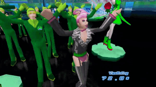 a video game with a view rating of 72.0