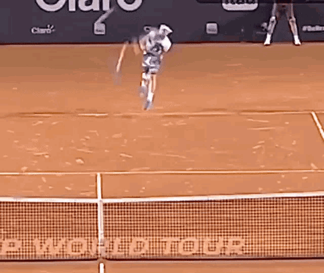 Fabio Fognini Racquet Drop GIF - Fabio Fognini Racquet Drop Tennis GIFs