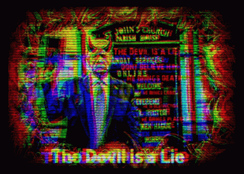 Trump Is The Devil The Devil Is A Lie GIF - Trump Is The Devil The Devil Is A Lie Trump666 GIFs
